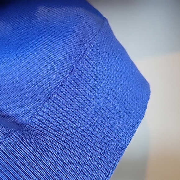 Blue Embellished Women's Top - Picture 4 of 7